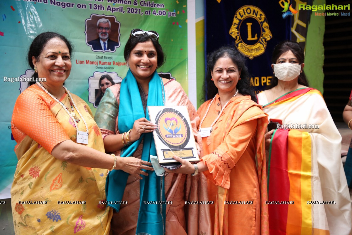 Lions Club of Hyderabad Petals Laid Foundation for Charitable Clinic for Women and Children