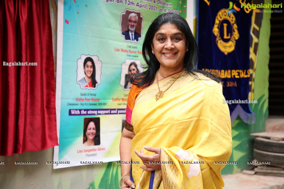 Lions Club of Hyderabad Petals Laid Foundation for Charitable Clinic for Women and Children