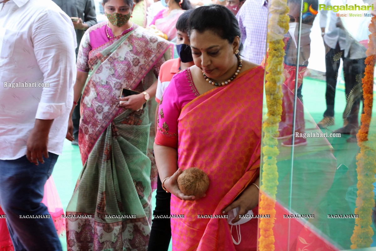 Nandamuri Vasundhara Devi Inaugurates Pure-O-Natural Fruits and Vegetables 33rd Outlet at Kokapet, Hyderabad