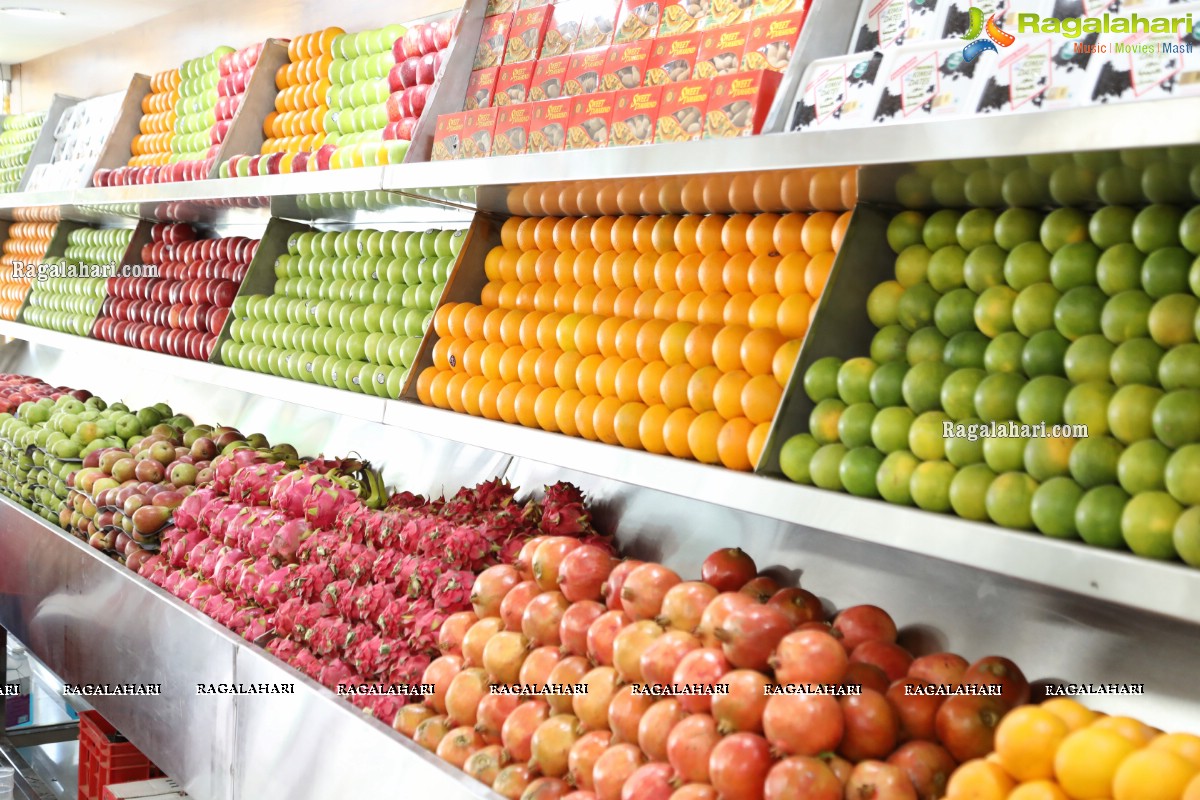 Nandamuri Vasundhara Devi Inaugurates Pure-O-Natural Fruits and Vegetables 33rd Outlet at Kokapet, Hyderabad