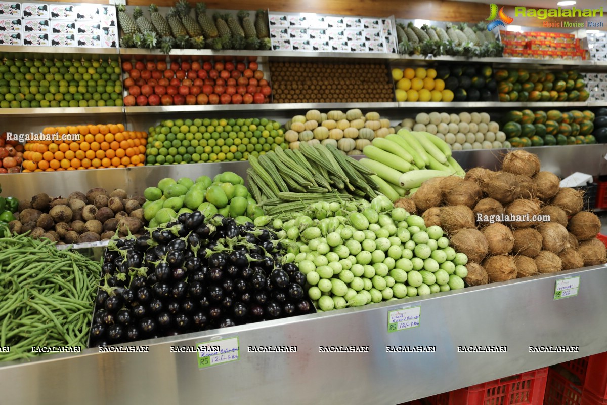 Nandamuri Vasundhara Devi Inaugurates Pure-O-Natural Fruits and Vegetables 33rd Outlet at Kokapet, Hyderabad