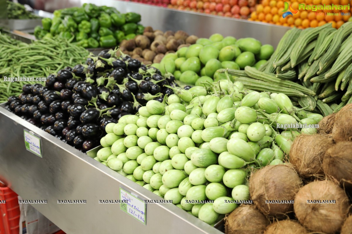 Nandamuri Vasundhara Devi Inaugurates Pure-O-Natural Fruits and Vegetables 33rd Outlet at Kokapet, Hyderabad