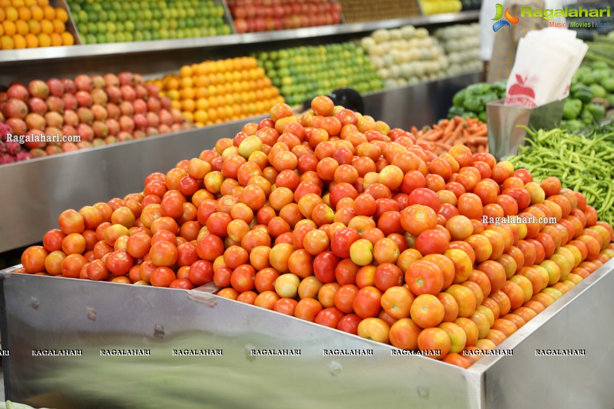 Nandamuri Vasundhara Devi Inaugurates Pure-O-Natural Fruits and Vegetables 33rd Outlet at Kokapet, Hyderabad