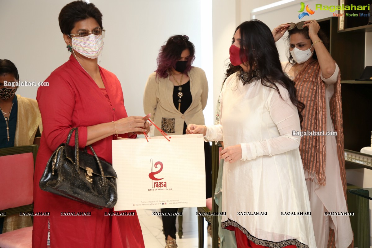 Raasa - Tatva of Ethnic Living Launch at Banjara Hills, Inaugurated by Pinky Reddy