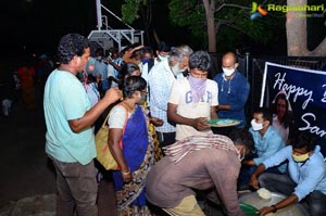 Samantha Die Hard Fan Served Food To Poor People