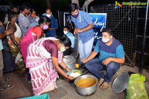 Samantha Die Hard Fan Served Food To Poor People