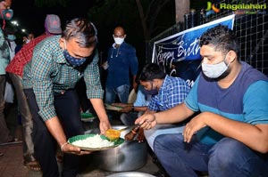 Samantha Die Hard Fan Served Food To Poor People