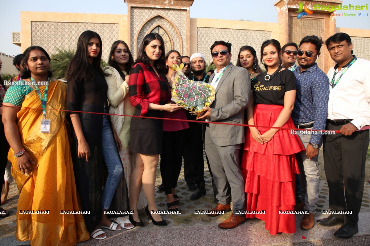 SBK Mega Expo Launch at Mehdipatnam by Mannara Chopra