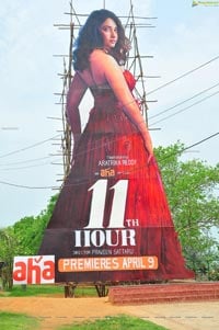 Tamannaah For 11th Hour Web Series Promotions at Tank Bund
