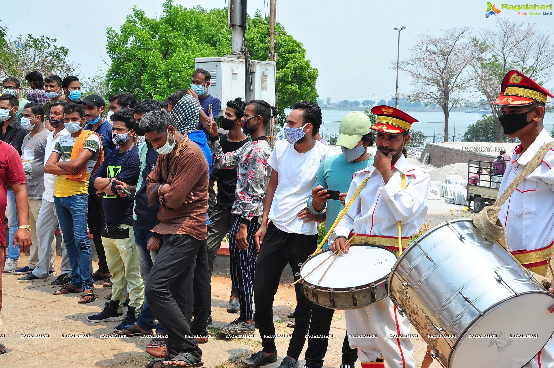 Tamannaah For 11th Hour Web Series Promotions at Tank Bund, Hyderabad