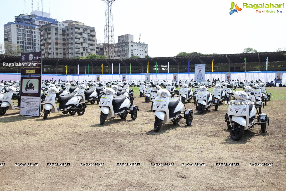 Government of Telangana Distributes Aids and Appliances Assistive Devices to Persons with Disabilities