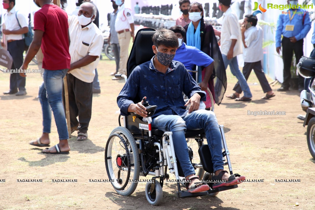 Government of Telangana Distributes Aids and Appliances Assistive Devices to Persons with Disabilities