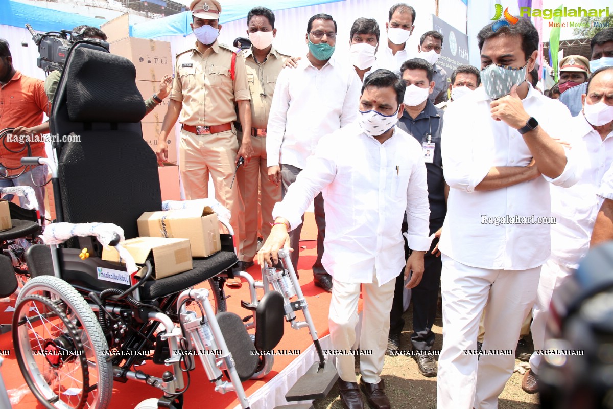 Government of Telangana Distributes Aids and Appliances Assistive Devices to Persons with Disabilities