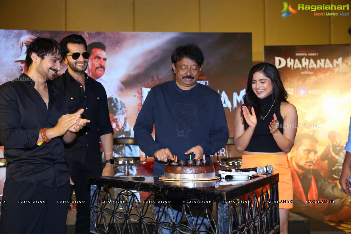 Ram Gopal Varma's Crime Thriller series 'Dhahanam' Press Meet