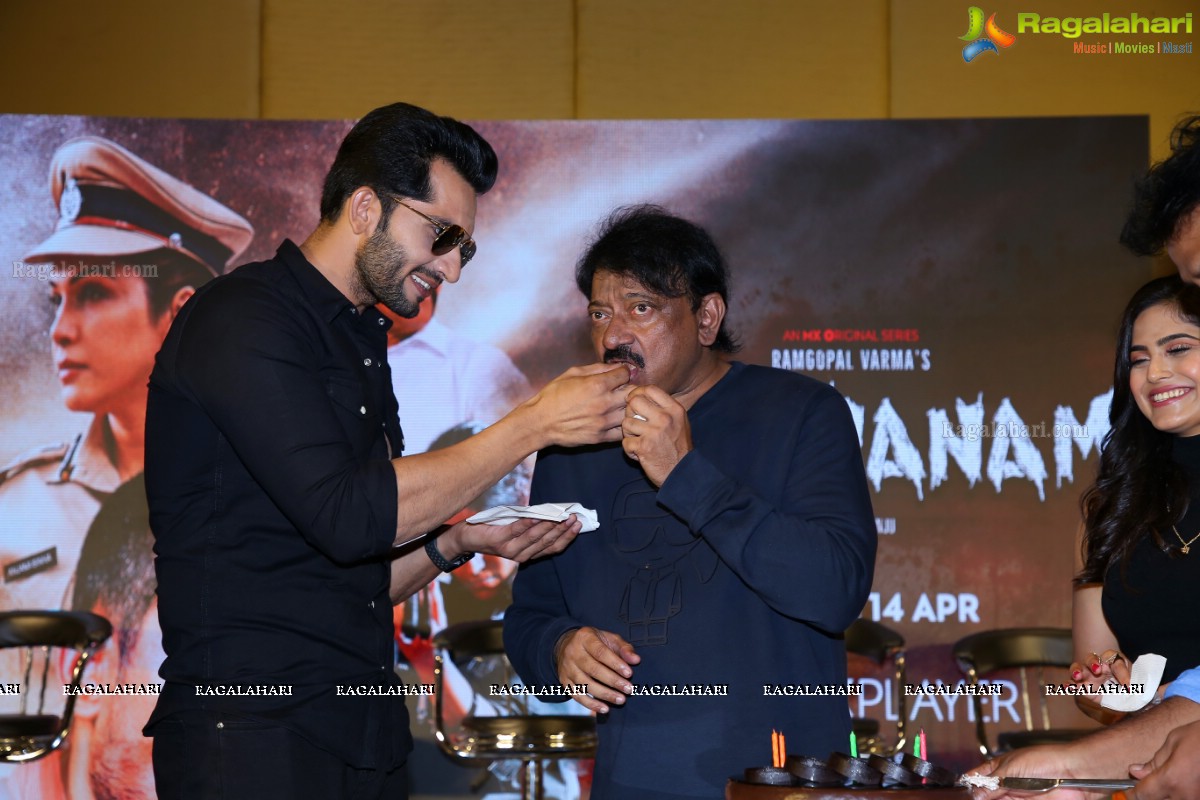 Ram Gopal Varma's Crime Thriller series 'Dhahanam' Press Meet