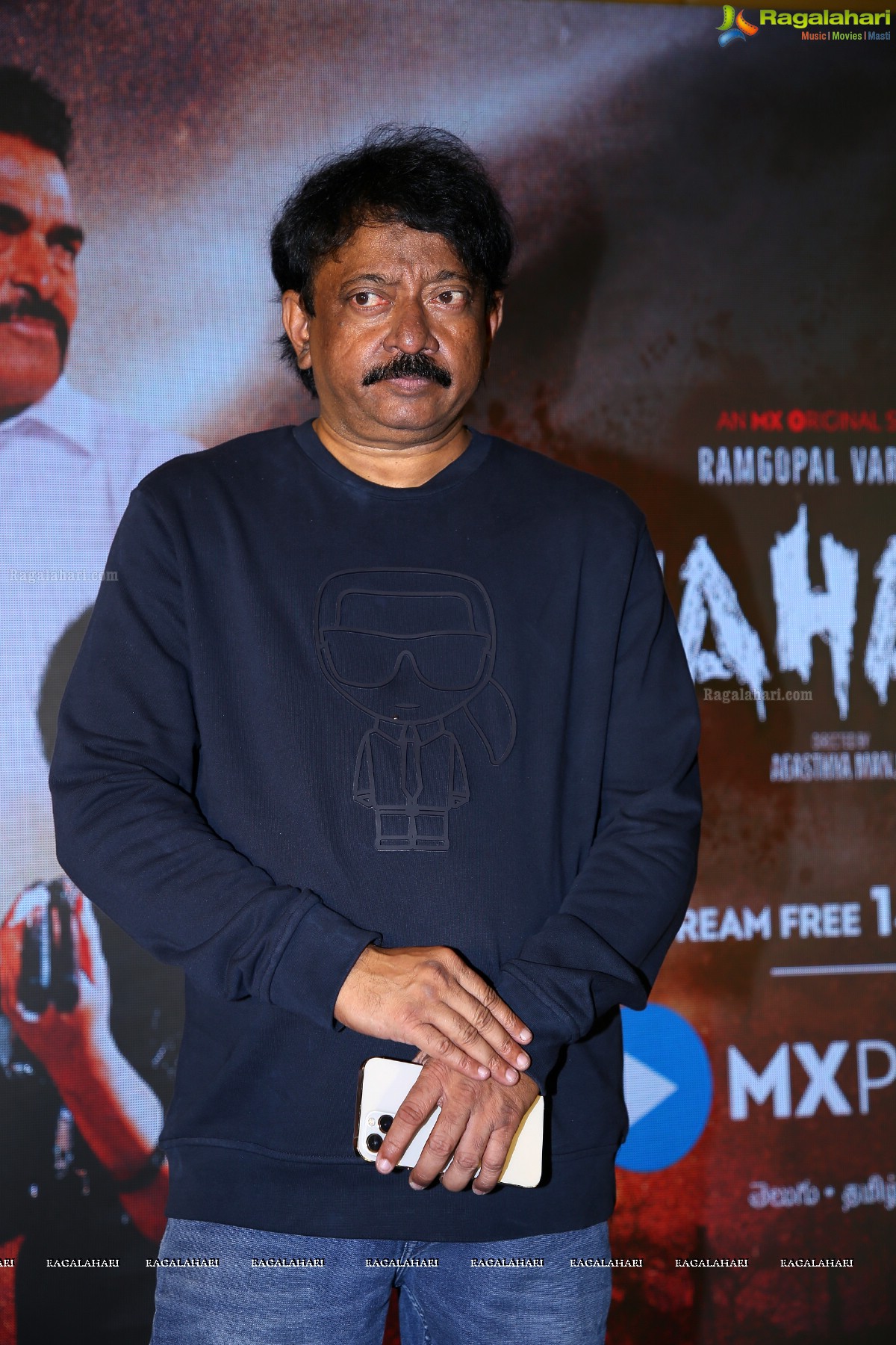 Ram Gopal Varma's Crime Thriller series 'Dhahanam' Press Meet