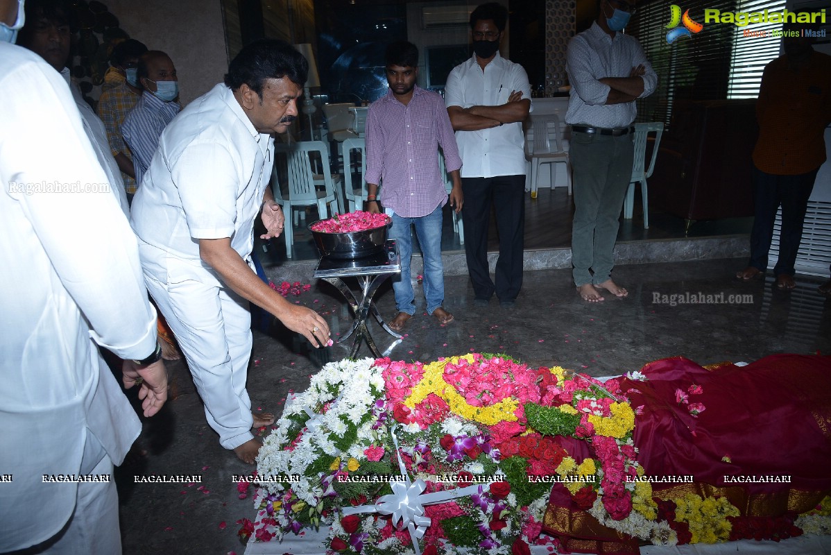 Tollywood Celebs Pay Their Last Respects to Producer Narayan Das Narang