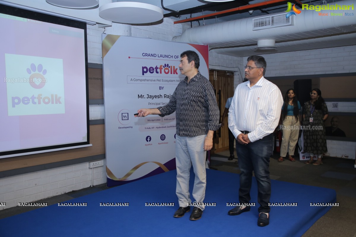 Pet Folk - Pet Social Media App Launch at T-Hub, IIIT CAMPUS, Gachibowli