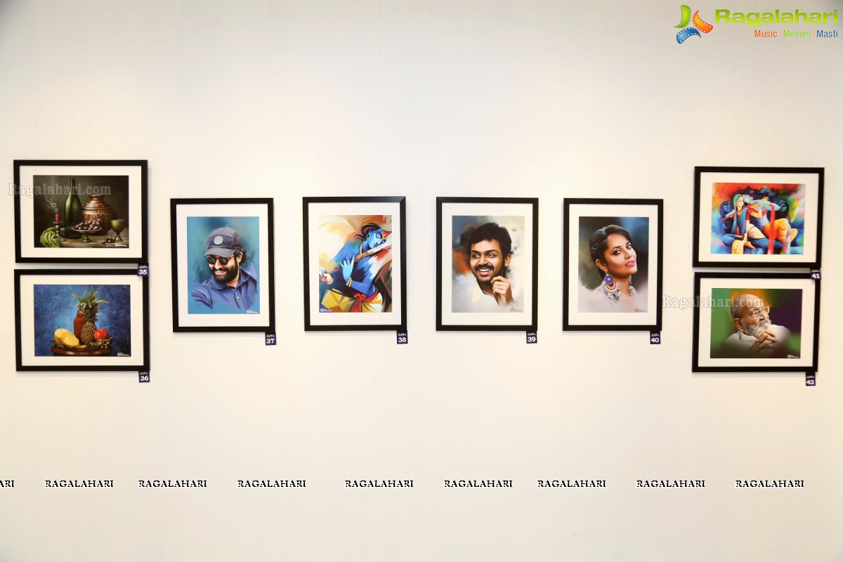 Sriprabhathaalu - An Exhibition of Digital Paintings at Chitramayee State Gallery Of Art