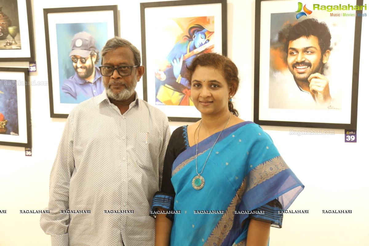 Sriprabhathaalu - An Exhibition of Digital Paintings at Chitramayee State Gallery Of Art