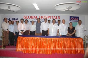 MAA-Global Hospitals Health Camp Press Meet