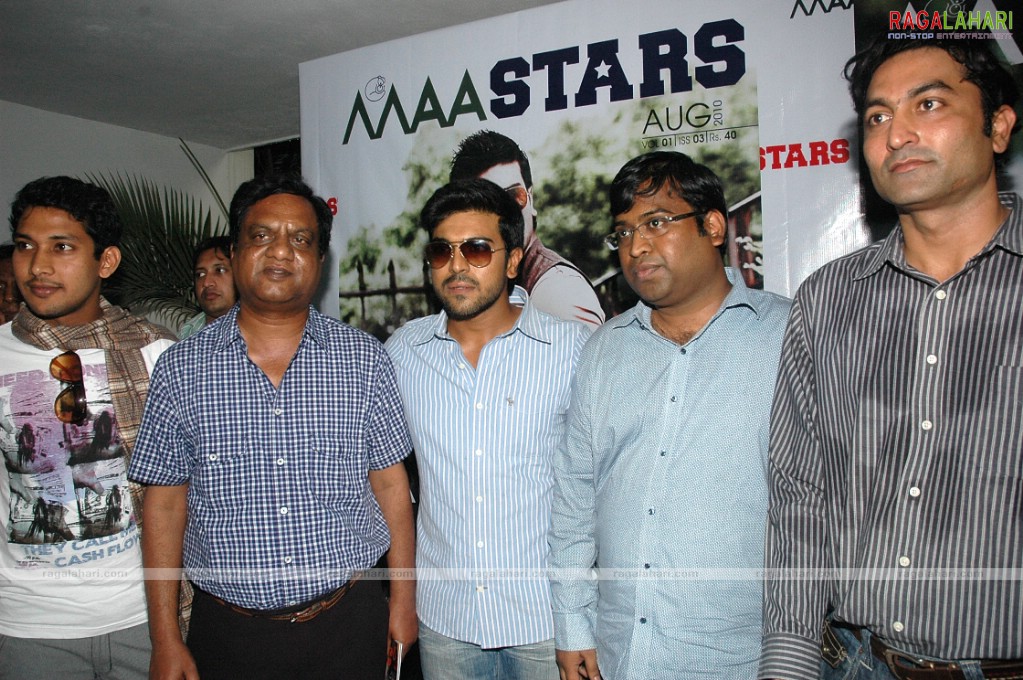 MAA Stars Magazine Launch by Ram Charan Teja