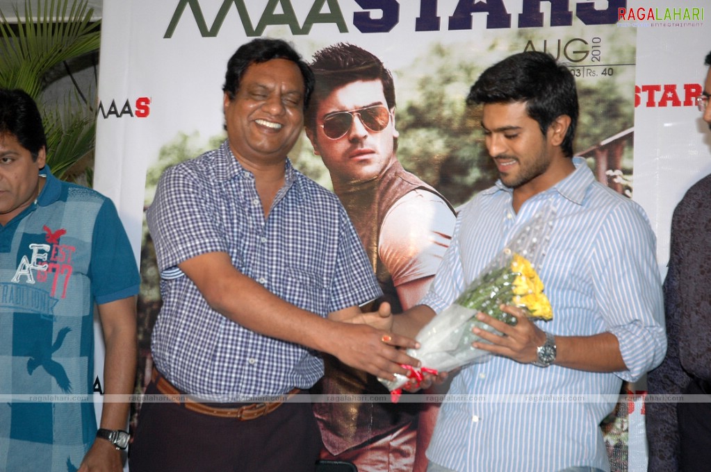 MAA Stars Magazine Launch by Ram Charan Teja