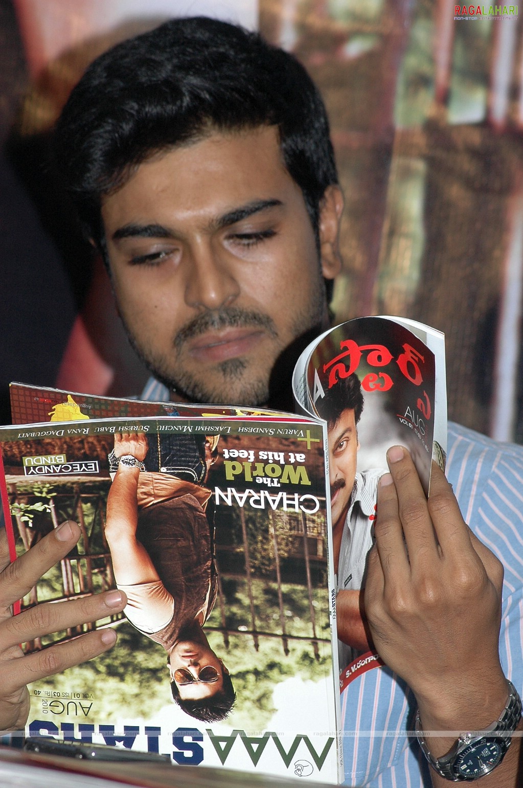 MAA Stars Magazine Launch by Ram Charan Teja