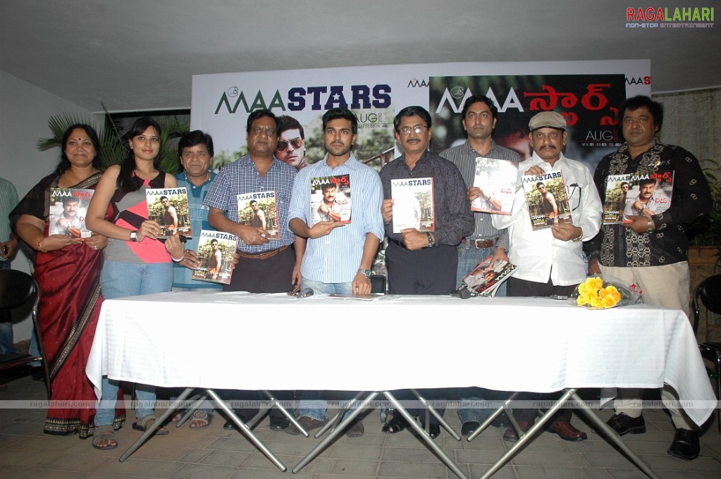 MAA Stars Magazine Launch by Ram Charan Teja