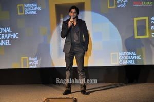 Naga Chaitanya at National Geographic Telugu Channel Launch