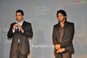 Naga Chaitanya at National Geographic Telugu Channel Launch