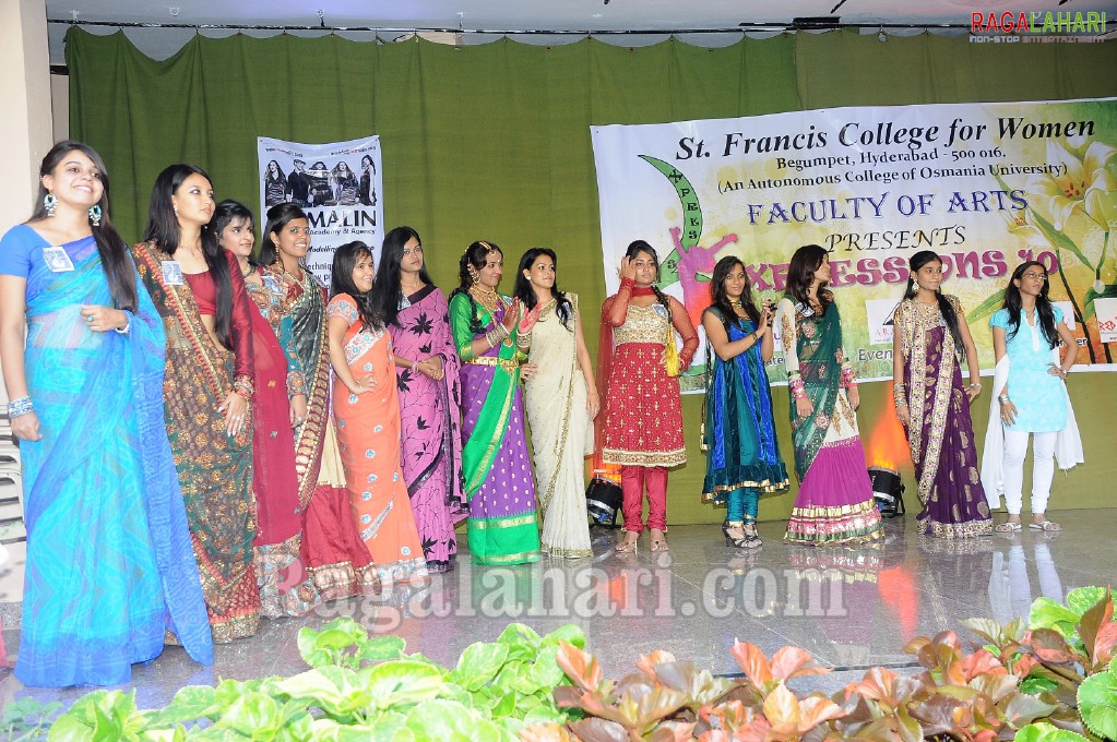 Mr. & Ms. Xpressions 2010 @ St. Francis Degree College For Women, Hyd