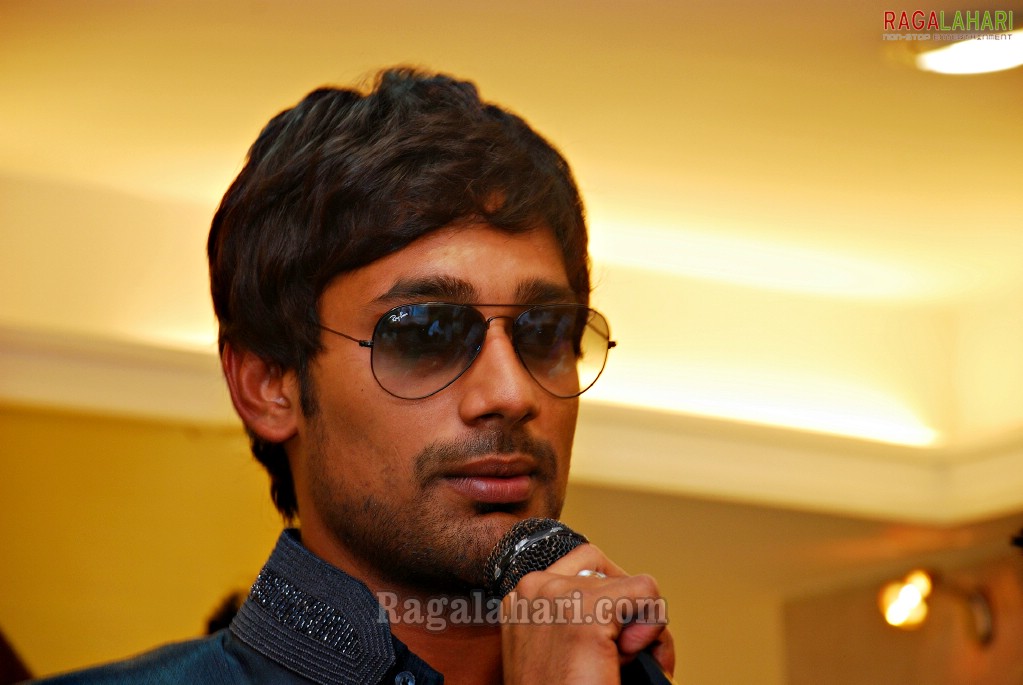 Varun Sandesh at Kalanjali, Vizag