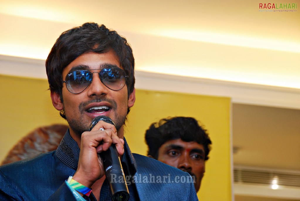 Varun Sandesh at Kalanjali, Vizag