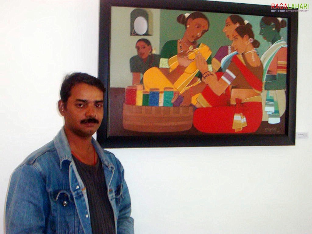 Agacharya Paintings at Beyond Coffee