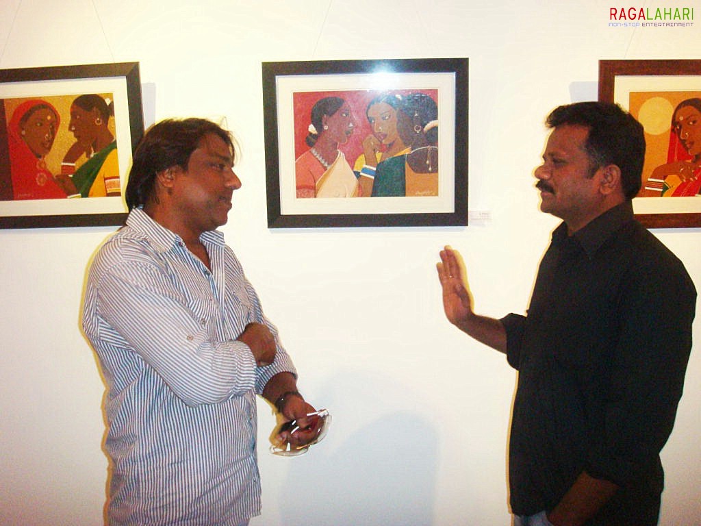 Agacharya Paintings at Beyond Coffee