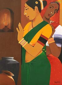 Agacharya Paintings at Beyond Coffee