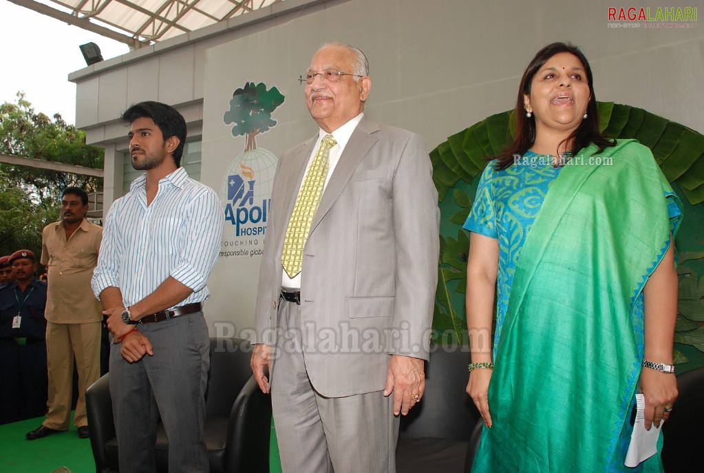 Ram Charan Tej Launches Apollo Go Green Initiative & Herbal Garden