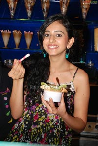 Rakul Preet Singh Launches New Flavours at Creamstone