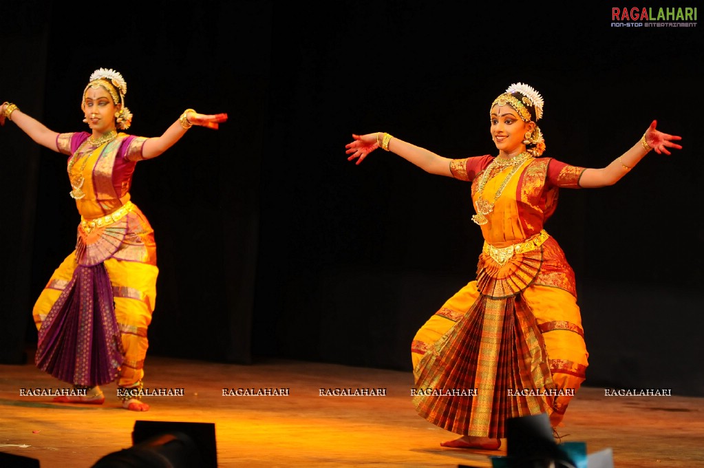 Divya Nair & Geetha Poojitha Bharatanatyam Arangetram at Ravindra Bharathi