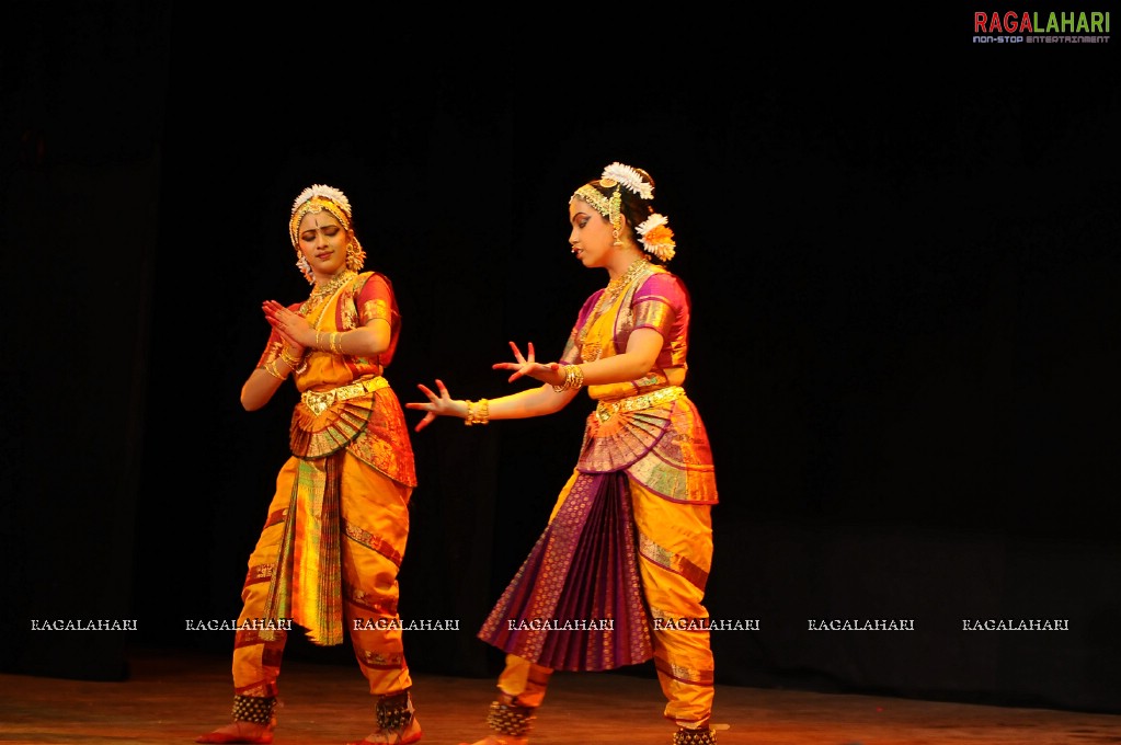 Divya Nair & Geetha Poojitha Bharatanatyam Arangetram at Ravindra Bharathi