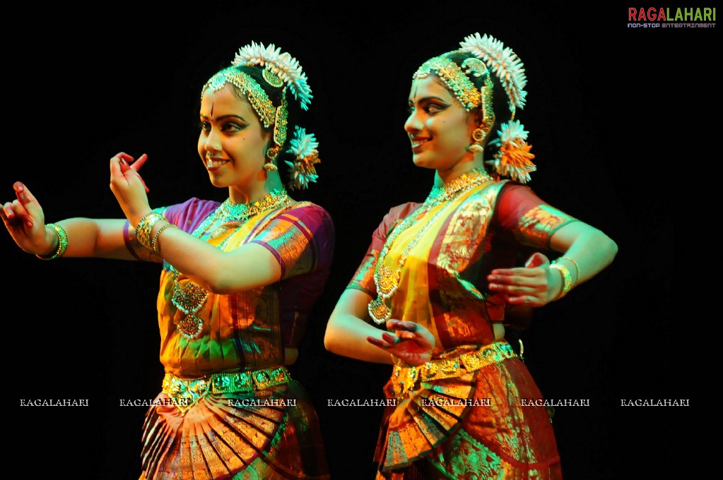 Divya Nair & Geetha Poojitha Bharatanatyam Arangetram at Ravindra Bharathi