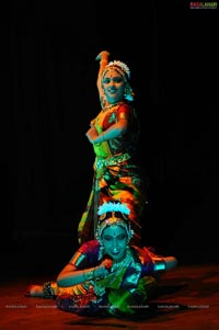 Divya Nair & Geetha Poojitha Bharatanatyam Arangetram at Ravindra Bharathi, Hyd