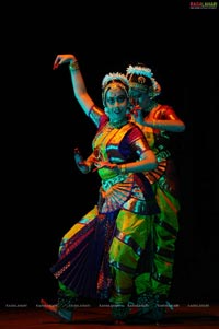 Divya Nair & Geetha Poojitha Bharatanatyam Arangetram at Ravindra Bharathi, Hyd