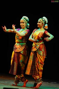 Divya Nair & Geetha Poojitha Bharatanatyam Arangetram at Ravindra Bharathi, Hyd