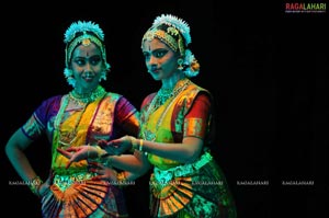 Divya Nair & Geetha Poojitha Bharatanatyam Arangetram at Ravindra Bharathi, Hyd