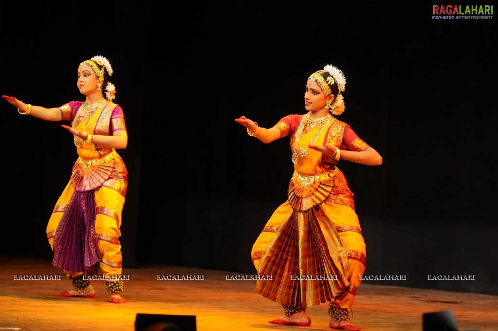 Divya Nair & Geetha Poojitha Bharatanatyam Arangetram at Ravindra Bharathi