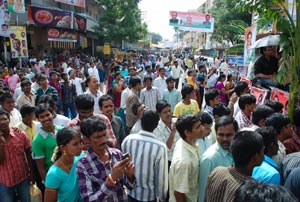 Ganesh Idols in Khairatabad for Vinayaka Chavithi 2011