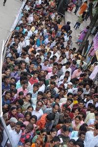 Ganesh Idols in Khairatabad for Vinayaka Chavithi 2011