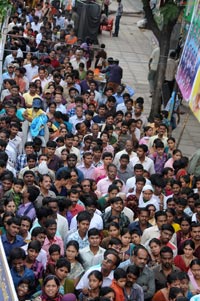 Ganesh Idols in Khairatabad for Vinayaka Chavithi 2011